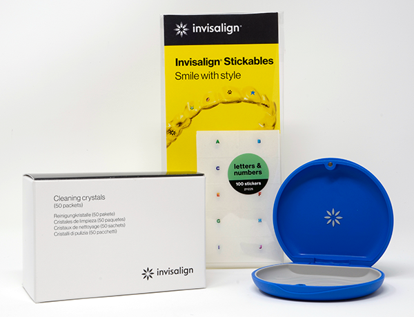 Bluecase crystals stickableslettersnumbers