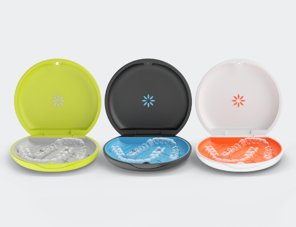 Green charcoal white cases