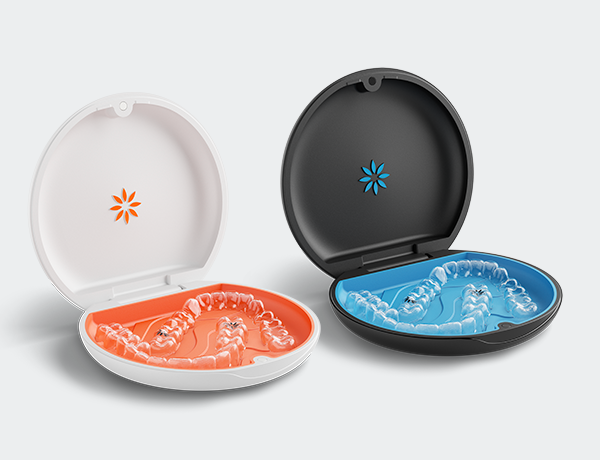 Charcoal white cases